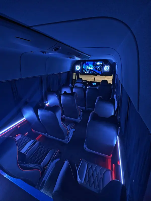 Mercedes Benz Sprinter interior